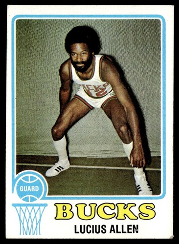 Lucius Allen #88 1973 Topps card