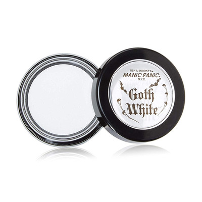 MANIC PANIC Goth White Cream to Powder Foundation - White Foundation for Goth Ma