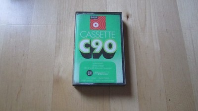 BASF C90 Cassette MC Tape Sammler Retro 2x45 Minuten