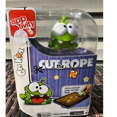 Mattel Apptivity Cut the Rope Om Nom Figure for iPad Interactive Game Toy NIB
