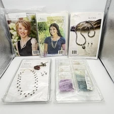 Lot of 5 Annie's Simply Beads Kit of the Month Club Jewelry Kits