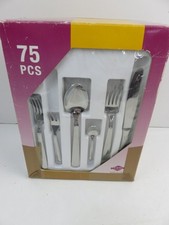 scatola con servizio di posate 75 pezzi INOXRIV acciaio inox cucchiai forchette