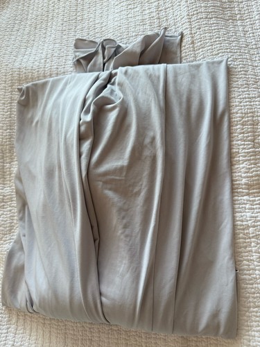 M&S Collection Halter Neck Silver Grey Maxi Dress Size 10 - Picture 21 of 21