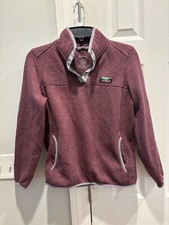 LL Bean Purple Pullover Sweatshirt Women s Outdoors Walk Comfort Size: Small
