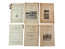 Ohio Agricultural Experiment Station Bulletins 1901–1908 Lot Farming Soil Spray
