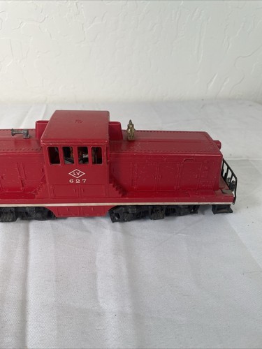 Vintage Lionel Postwar O Lehigh Valley LV 627 Switcher Locomotive - Picture 6 of 10
