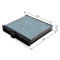 Filter Innenraumluft Bosch 0986628527 Filter+ FüR Renault