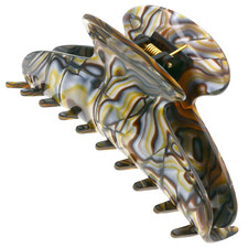 Paris CP3036 French Hair Clip for Thick, Long, Curly  Wavy Hair - Handmade Onyx