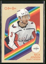 2023-24 O-Pee-Chee Nick Jensen Retro #445 Washington Capitals