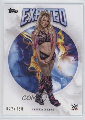 2025 Topps Exalted WWE White /150 Alexa Bliss #83 17uv