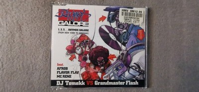 DJ Tomek feat. Grandmaster Flash. 1, 2, 3... Rhymes Galore 1999 - MAXI CD