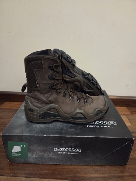 Men LOWA Boots Brown Leather 44