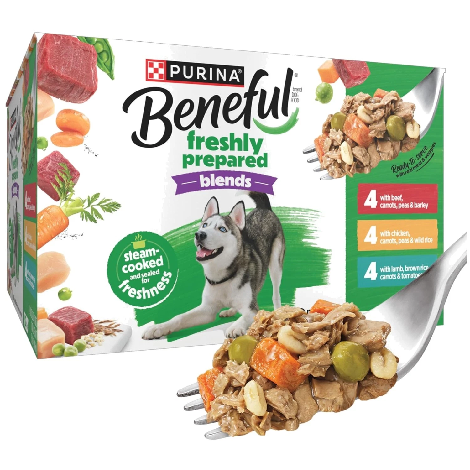 Purina Freshly Prepared Blends - Adult Dog Food, 10 oz Tubs