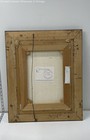Framed Winter Landscape Barn Oil Painting — photo 2