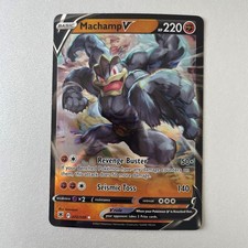 Pokémon Astral Radiance #72 Machamp V Full Art Holo Ultra Rare