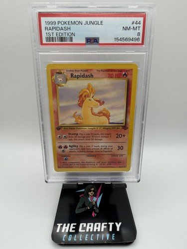 Rapidash (1st Edition) graded PSA 8 for sale on eBay
