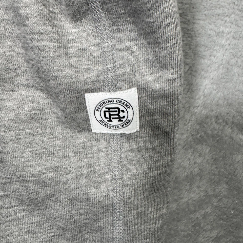 Reigning Champ Robe Mens L/XL Grey Midweight French Terry Hooded RC-3352 - Image 2 of 4