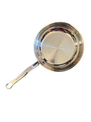 Kitchenaid Fry Pan 8  TQQQ01 5 Ply Stainless Steel Nice!