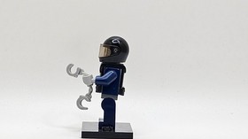 LEGO minifigure Robo SWAT tlm060 The LEGO Movie 70808 motorcycle helmet