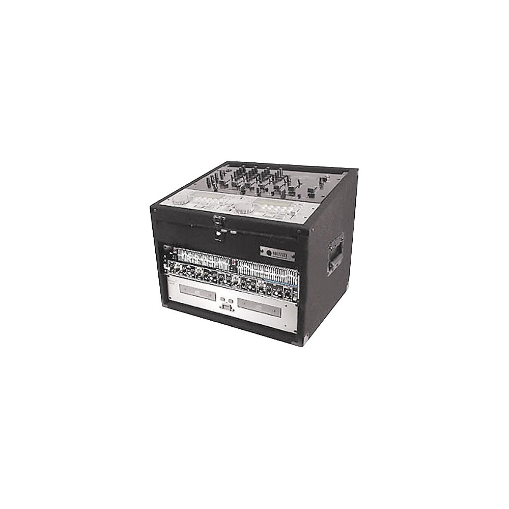 Odyssey Carpeted Combo Mixer Rack Case 6 Space 59490₽