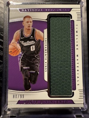 2021-22Panini Nation Treasures Jumbo Patch Donte DiVincenzo /99