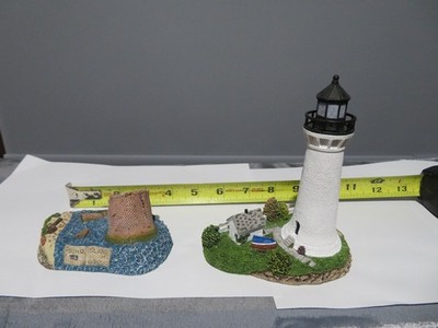 HARBOUR LIGHTS LIGHTHOUSE ROUND ISLAND MISSISSIPPI NIB