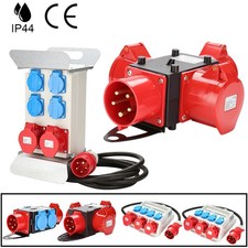 Starkstromverteiler Stromverteiler Starkstrom Wandverteiler 230V 16A CEE Adapter