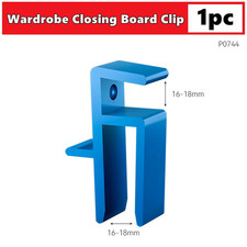 Wardrobe Closing Board Clip with Plastic Carpenter Closing Fixing Clip Woodworki