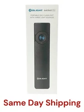 OLIGHT Arkfeld Pro Class 3R 1300 Lumen Flat Flashlight w/ LED Light Laser Black