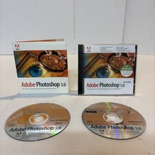 Adobe PhotoShop 5.0 LIMITED EDITION With Upgrade Disc.