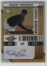 2022 Panini Chronicles Optic Holo Prizm Roansy Contreras #51 Auto 12ty