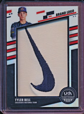 Tyler Bell USA Baseball 2026 Stars & Stripes Prizm Jumbo Nike Patch #JUM-TB  3/4