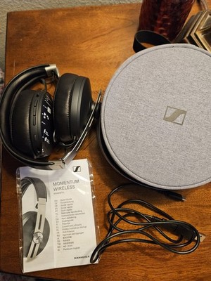 Headphones Sennheiser Momentum 3 Wireless M3AEBTXL Black - Open 