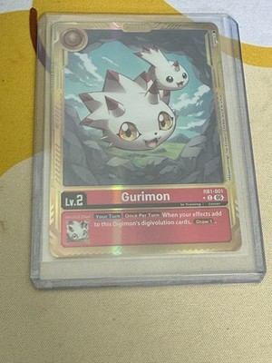 Gurimon [RB1-001] (Gold Border) Digimon [Advanced Booster Digimon Generation]
