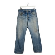 Vintage 1970s Levi's 501 Distressed Redline Selvedge 6 Rivet Jeans 32 x 29
