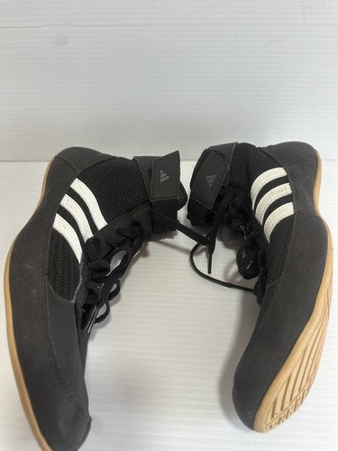 ADIDAS - HERREN RINGERSCHUHE - SCHWARZ/WEISS - HVC 2 - GR. 13 - Bild 4 von 7