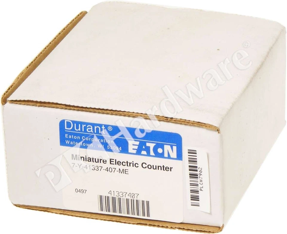 New Eaton Durant 7-Y-41337-407-ME ME Series Counter 7 Digits 240V AC Qty