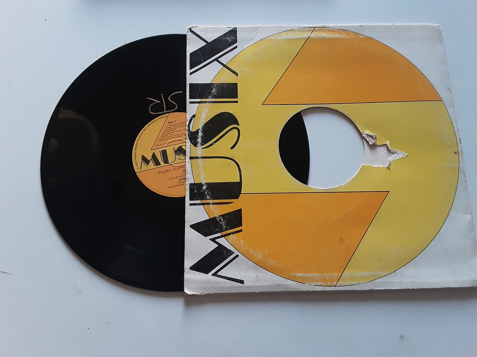 Valery Allington - Stop, Disco 12" Maxi Single 1982 foto 2