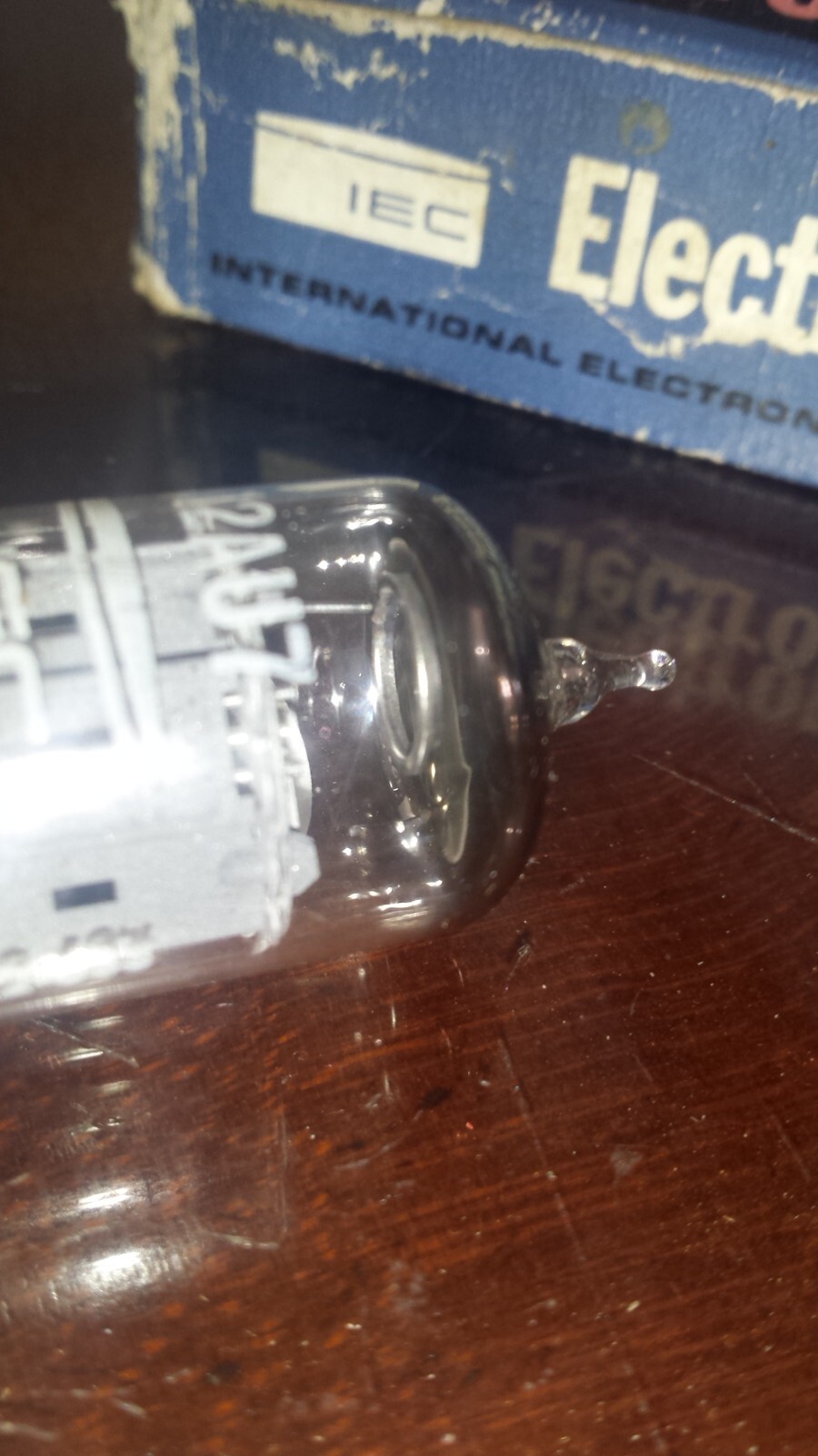 NEW NOS  Mullard IEC ECC82 12AU7 Short Plate Tube BOGEN AMP No Microphonic lot#A