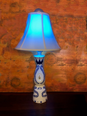 Repurposed Clase Azul Tequila Bottle Handcrafted Lamp | eBay
