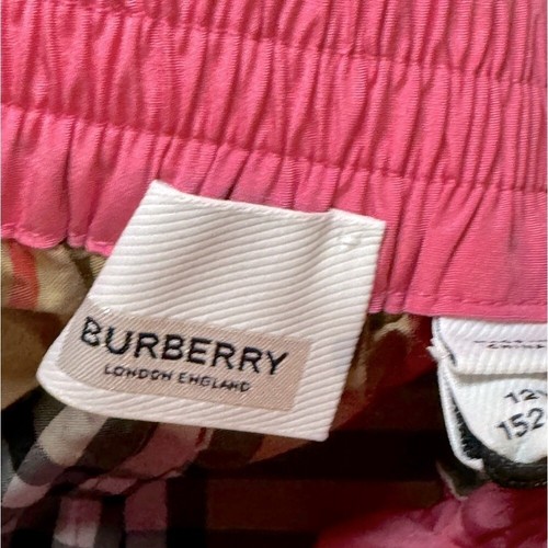 Neu mit Etikett Burberry Mädchen Aimee Shorts in Kaugummi Pink. Archive Check Größe 12 - Bild 7 von 12