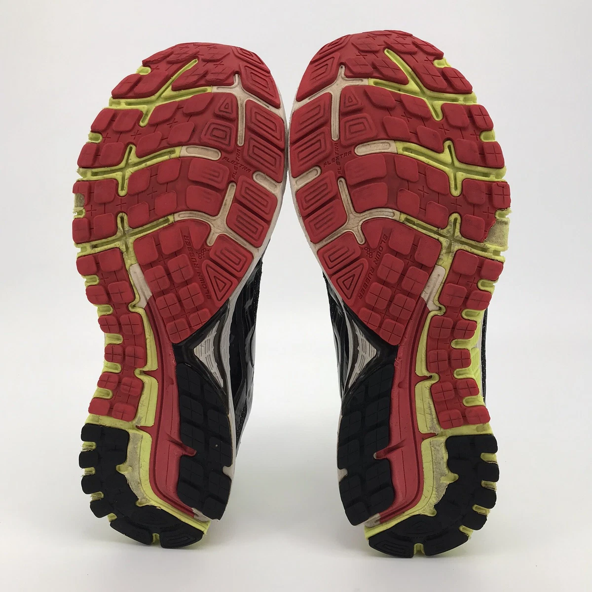 Brooks Adrenaline GTS 16 Running Shoes Grey Black Neon Yellow Mens 15  Medium (D) | eBay