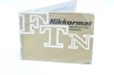 Nikon Nikkormat FTN Instruction Manual