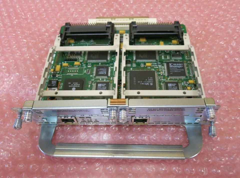 Cisco 800-04797-01E0 NM-2FE2W Dual-Port Fast Ethernet Network Module  - Image 2 of 4