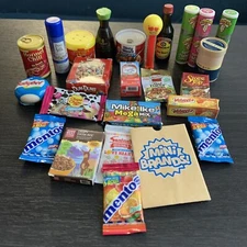 Zuru Mini Brands Lot Foods Candy Mentos Pez Chupa Chups Dum Dums Soy Sauce
