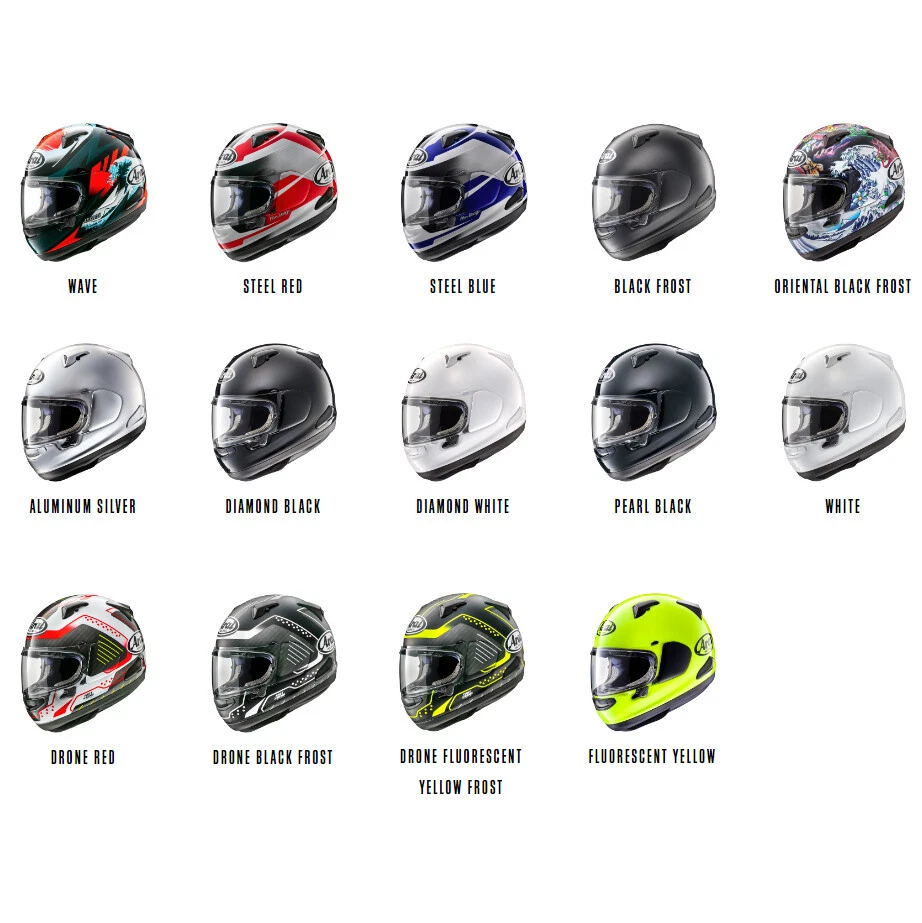 Arai Quantum-X Street Motorcycle Helmet SNELL - CHOOSE COLOR & SIZE