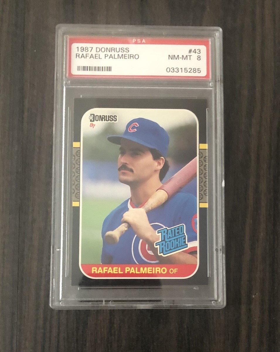 Rafael Palmeiro Big Rookie Card Collection With PSA Graded RC | eBay