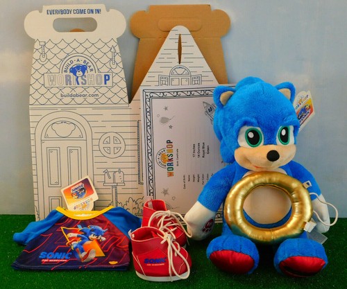 Build a Bear Sonic the Hedgehog Movie 