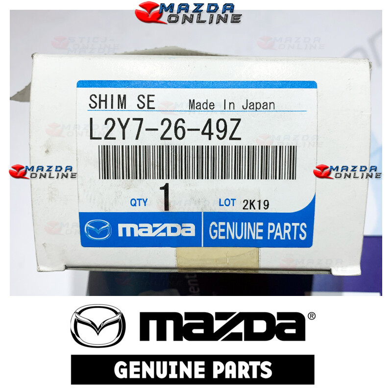 Mazda Genuine Disc Brake Anti-Rattle Clip Set L2Y7-26-49Z 09-12
