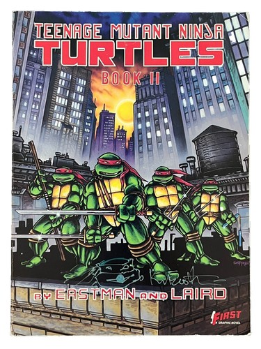 Kevin Eastman Signed Sketch Michelangelo Teenage Mutant Ninja